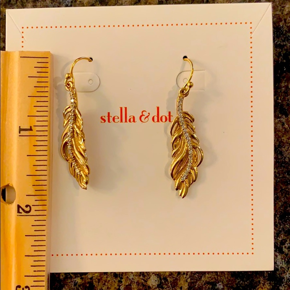 Gold leaf Earrings